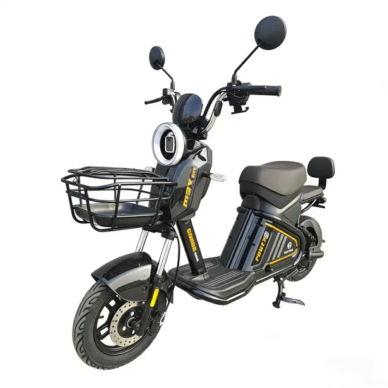 Electric Scooter Bicycle with Lithium or Lead-Acid Battery Bike China Factory