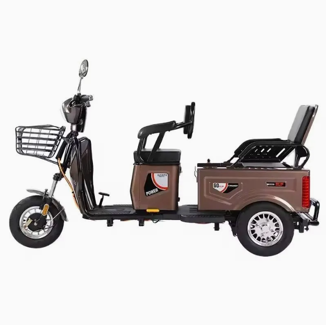 SVersatile 2-3 Seater Electric Tricycle with Spacious Front Basket